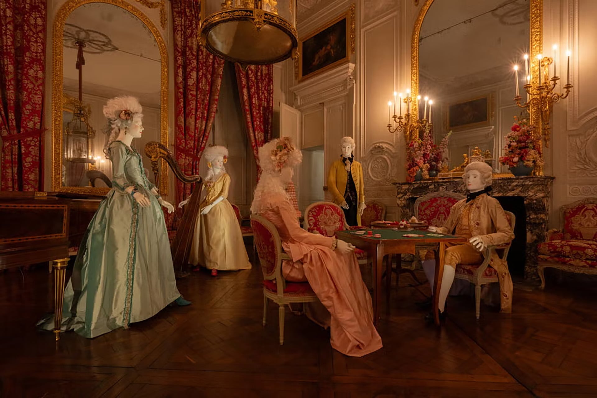 La exposición celebra el vigésimo aniversario de la película en una residencia real que utilizó María Antonieta (T. Garnier/Château de Versailles)
