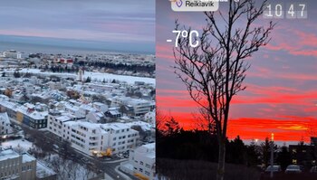 Magaly Medina en Reikiavik.