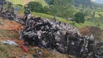 Revelan imágenes inéditas del atentado en Amalfi, Antioquia: así fue la explosión que dejó 13 policías muertos