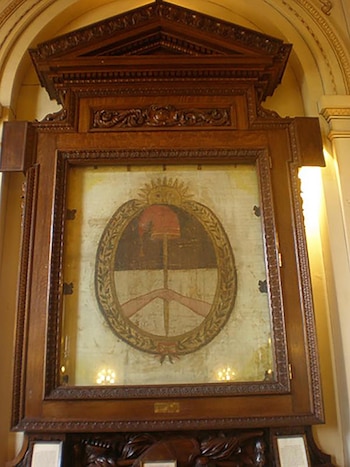 La otra bandera oficial argentina: