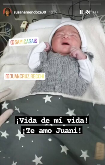 La primera foto de Juan