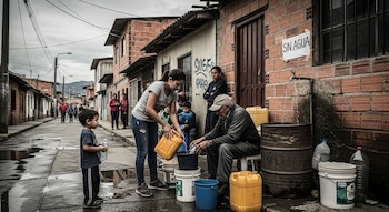 La suspensión del servicio de agua se inició el miércoles 29 de abril y se prolongará durante unas 34 horas - crédito Imagen Ilustrativa Infobae