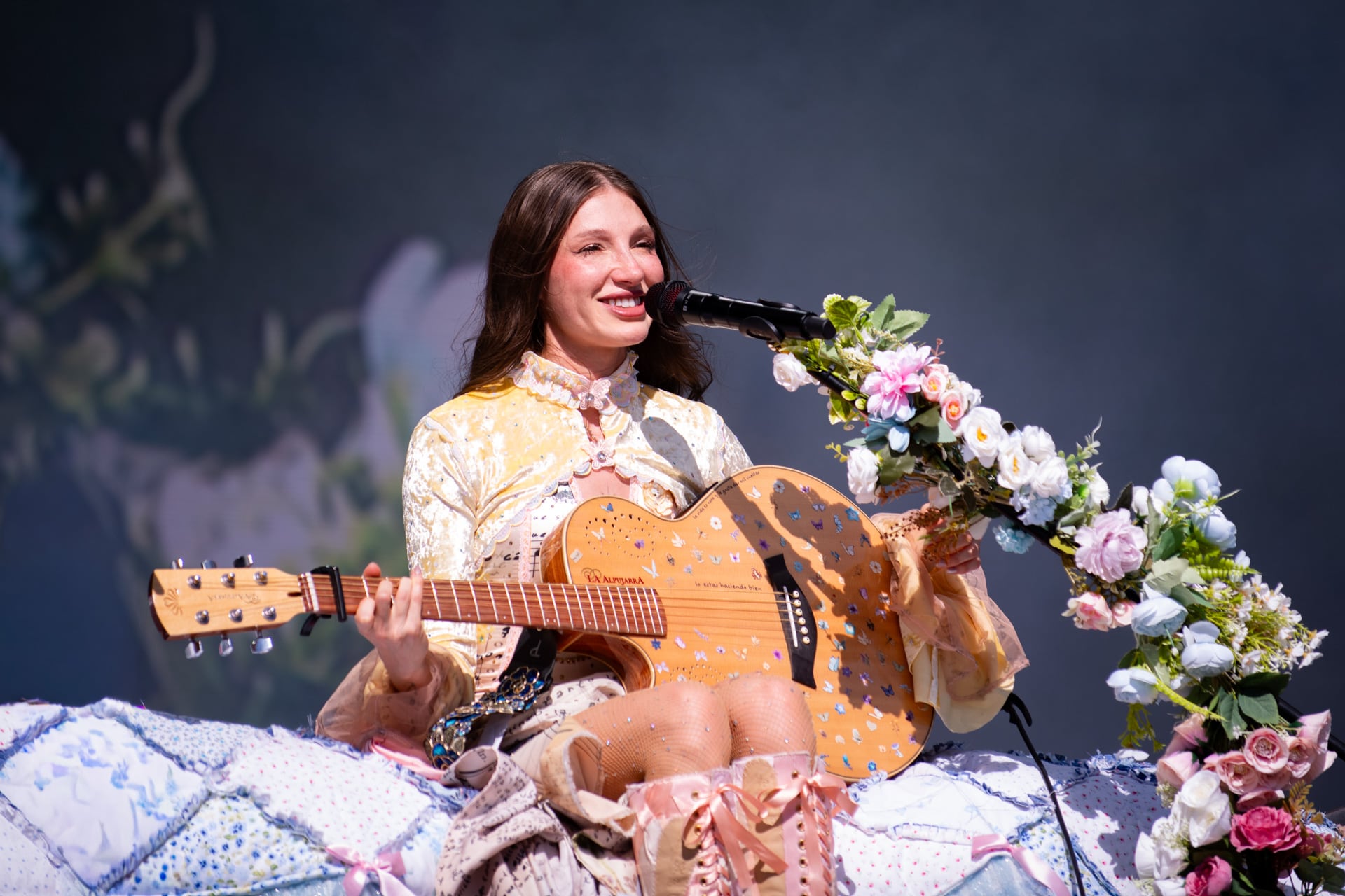 Yami Safdie impactó con una puesta en escena delicada, inspirada en los sueños (Jaime Olivos)