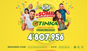 Ganadores de la Tinka del