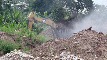 Fiscalía destruye campamentos dedicados a