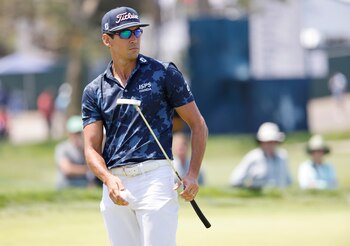 El golfista grancanario Rafa Cabrera