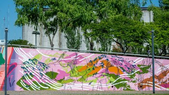 Mural de Dana Alessi (Crédito: