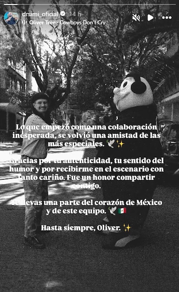 Dr. Simi publica mensaje de despedida y revive colaboraciones virales