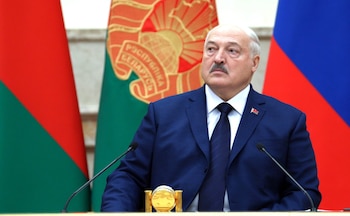 06/12/2024 HANDOUT - 06 December 2024, Belarus, Minsk: Belarus' President Alexander Lukashenko attend a signing ceremony during a meeting of the Supreme State Council of the Union State of Russia and Belarus, at the presidential palace in Minsk. Photo: -/Kremlin/dpa - ATTENTION: editorial use only and only if the credit mentioned above is referenced in full
POLITICA INTERNACIONAL
-/Kremlin/dpa