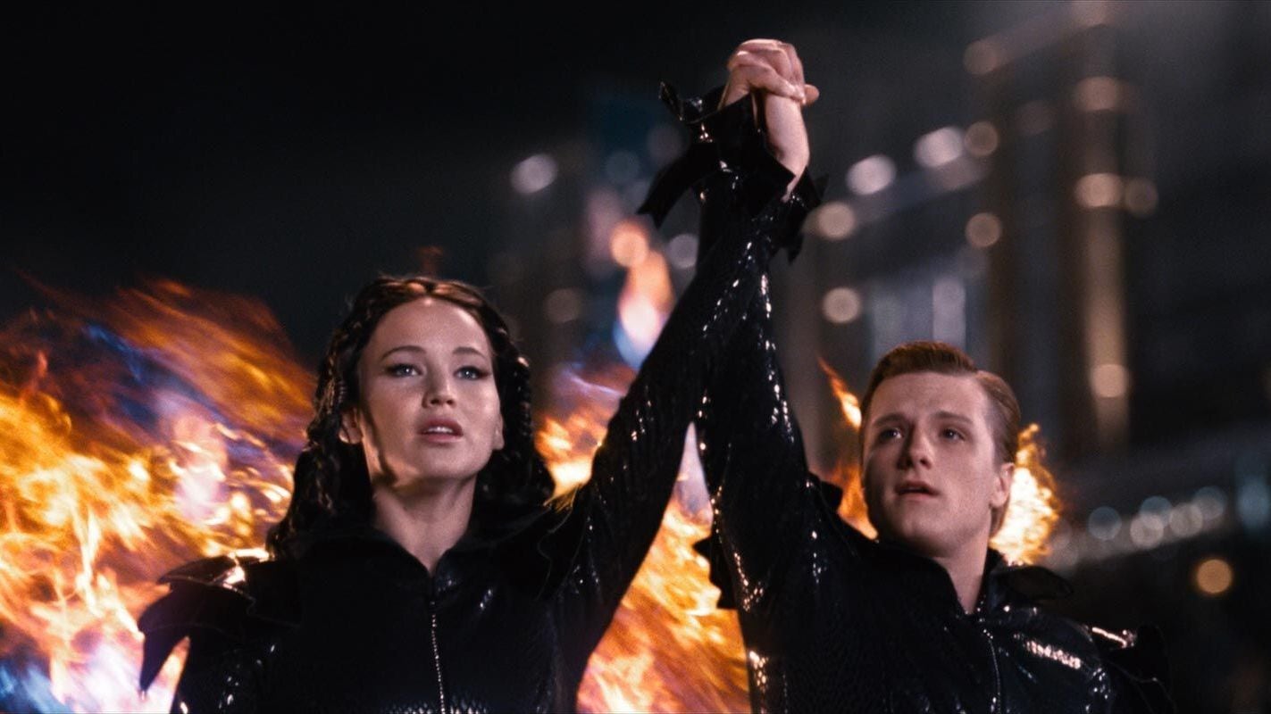 Jennifer Lawrence y Josh Hutcherson repetirían sus papeles de Katniss Everdeen y Peeta Mellark en la película Sunrise on the Reaping prevista para 2026 (Lionsgate)