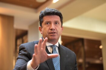 El ministro de Defensa colombiano,