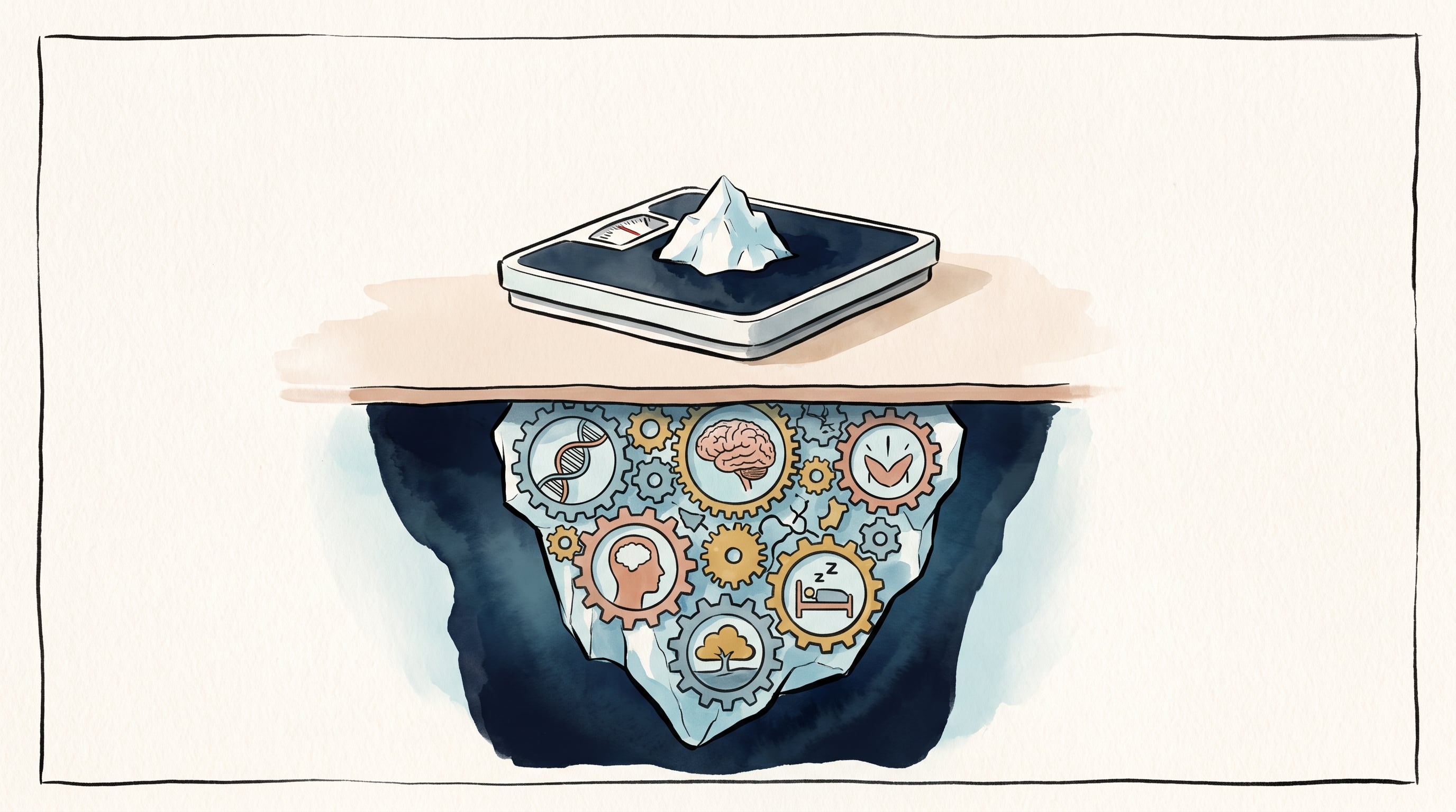 La pérdida de peso depende de una interacción compleja entre factores biológicos, sociales y psicológicos (Imagen Ilustrativa Infobae)