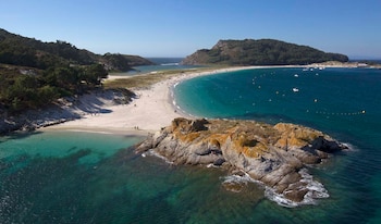 El acceso está regulado para proteger este enclave del Parque Nacional de las Islas Atlánticas.