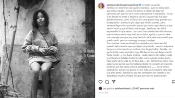 La paisa también agradeció a