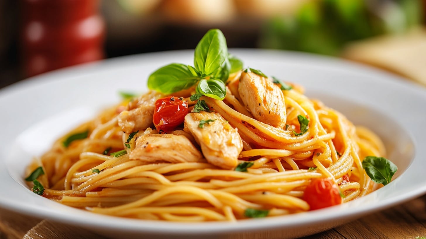 Pollo y pasta, parte de la dieta de Alana Flores - (Imagen Ilustrativa Infobae)