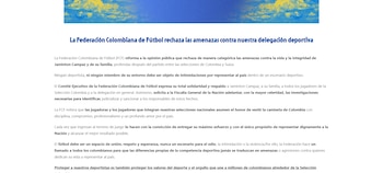El delantero del Rosario Central fue amenazado en las redes sociales-crédito Federación Colombiana de Fútbol