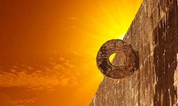 La pelota en movimiento representaba