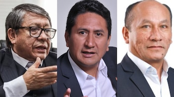 Vladimir Cerrón, Ciro Castillo y