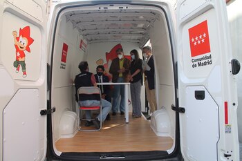 La oficina móvil del Servicio