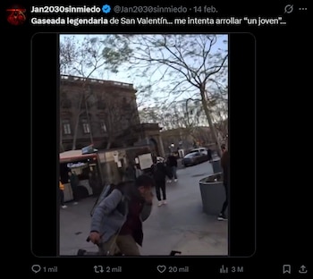 Captura de la publicación subida