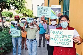 Trabajo forzoso. (Foto: El Peruano)
