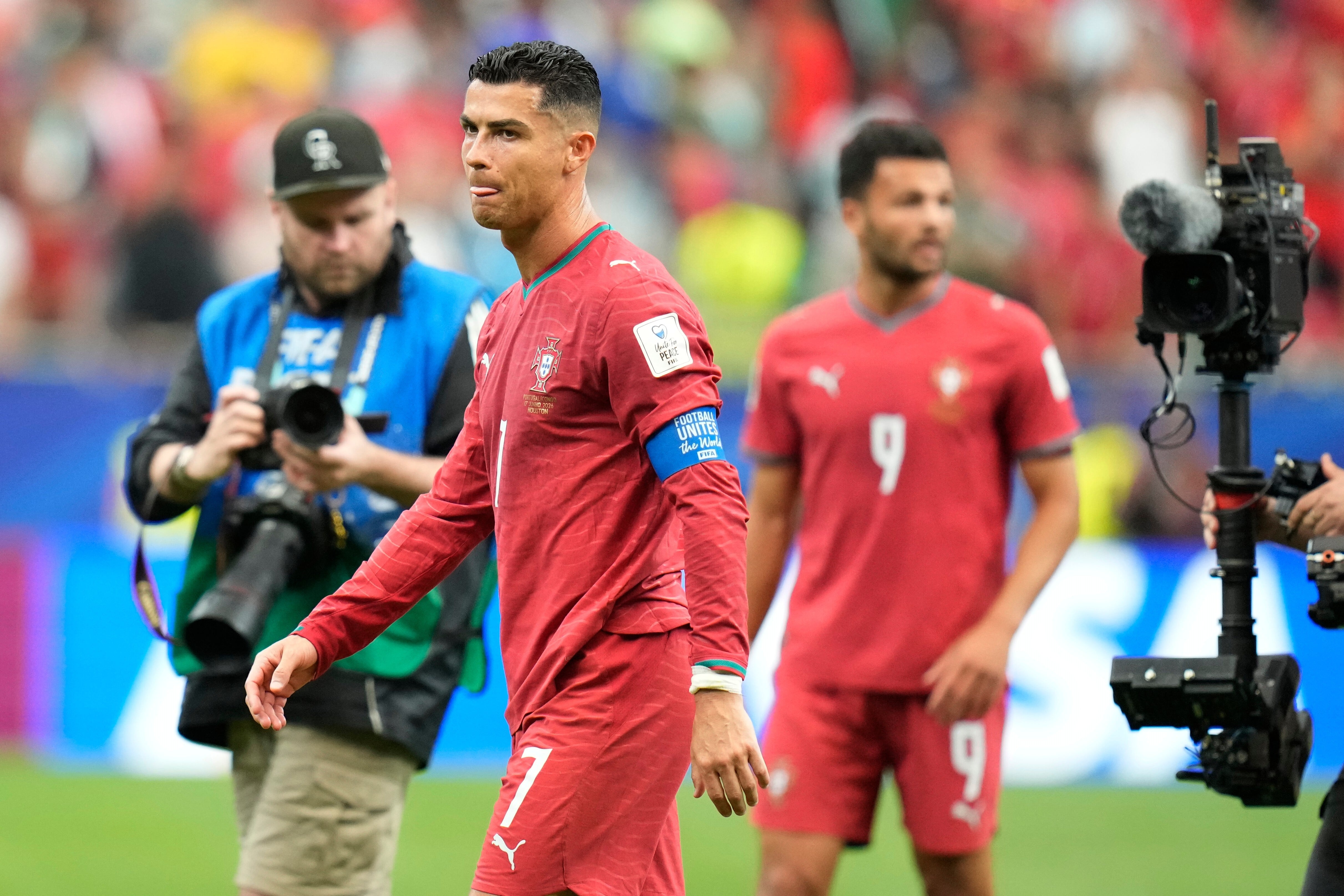 Portugal empató con Congo en su estreno mundialista (AP)