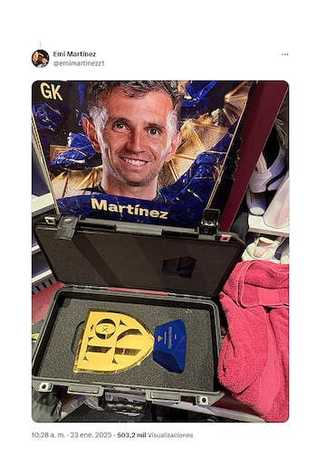 La respuesta del Dibu Martínez