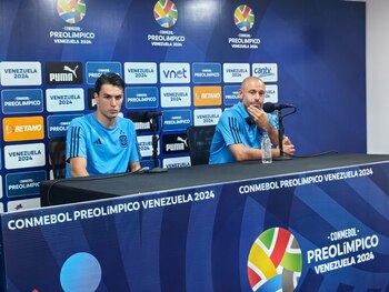 Javier Mascherano, junto a Federico