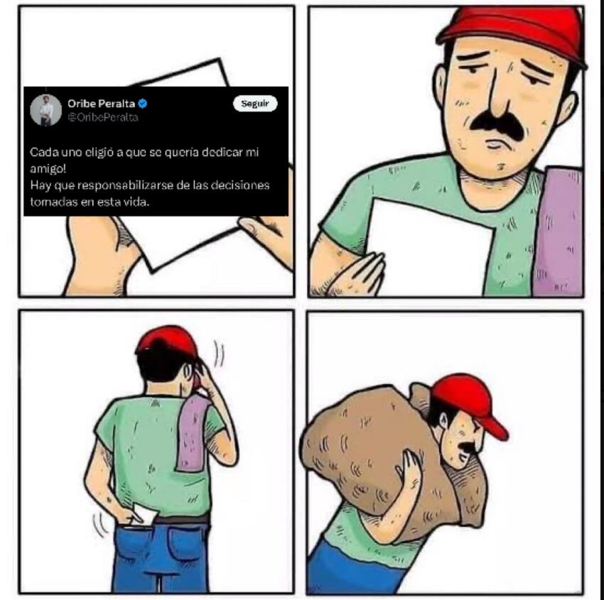 Los memes que dejaron las declaraciones de Oribe Peralta