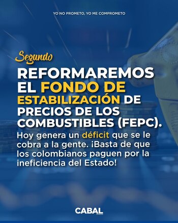 Propuesta de reducción al precio