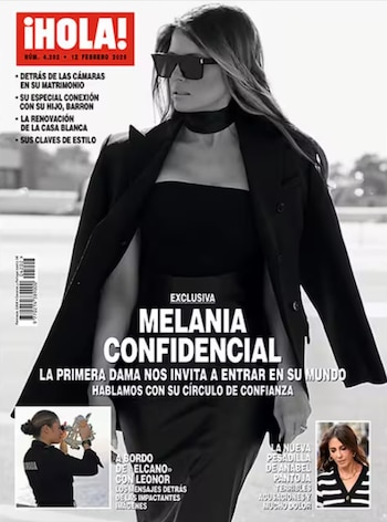 Portada de la revista '¡Hola!' del miércoles 5 de febrero.