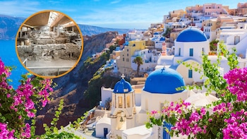 Santorini, en Grecia (Adobe Stock