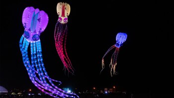 Festival Nocturno del Papalote en Teotihuacán 2023
