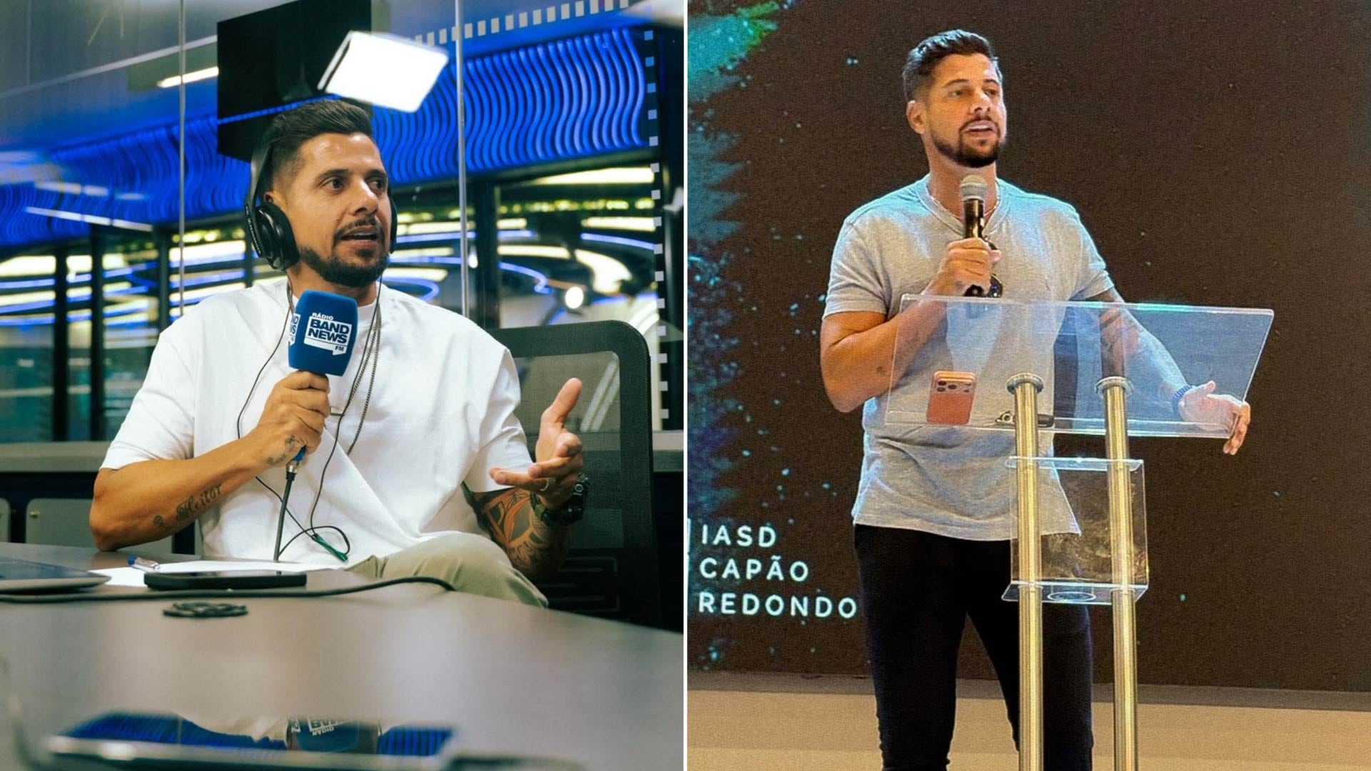 Cicinho aseguró que está sobrio hace 14 años: hoy trabaja como comentarista y es pastor evangélico