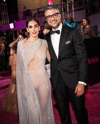 Sandra Echeverria y Jaime Camil (Foto: Instagram@univision)