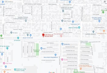 Ubicación de la vivienda de donde habrían sustraído a seis personas para su asesinato extra judicial (Foto: Google Maps)
