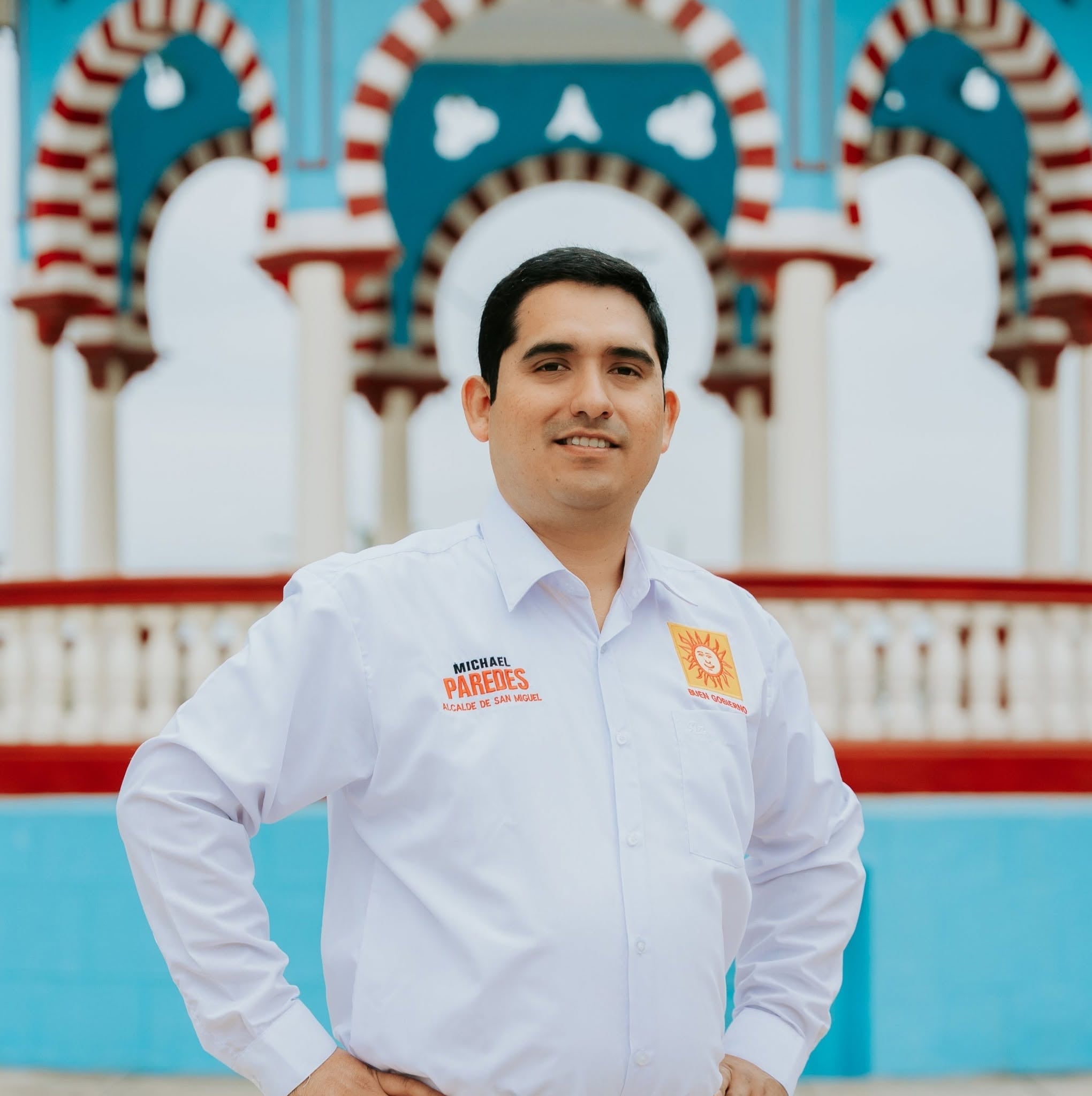 Michael Paredes, candidato del Partido el Buen Gobierno. Foto: Facebook
