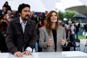 Lisandro Alonso y la actriz