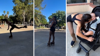 Sol Pérez volvió al patinaje