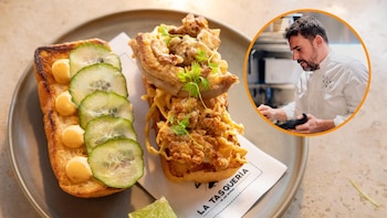 Javi Estévez, chef madrileño con estrella Michelin: “Esta receta es una reinterpretación del bocadillo de San Isidro diseñada para replicar en casa”