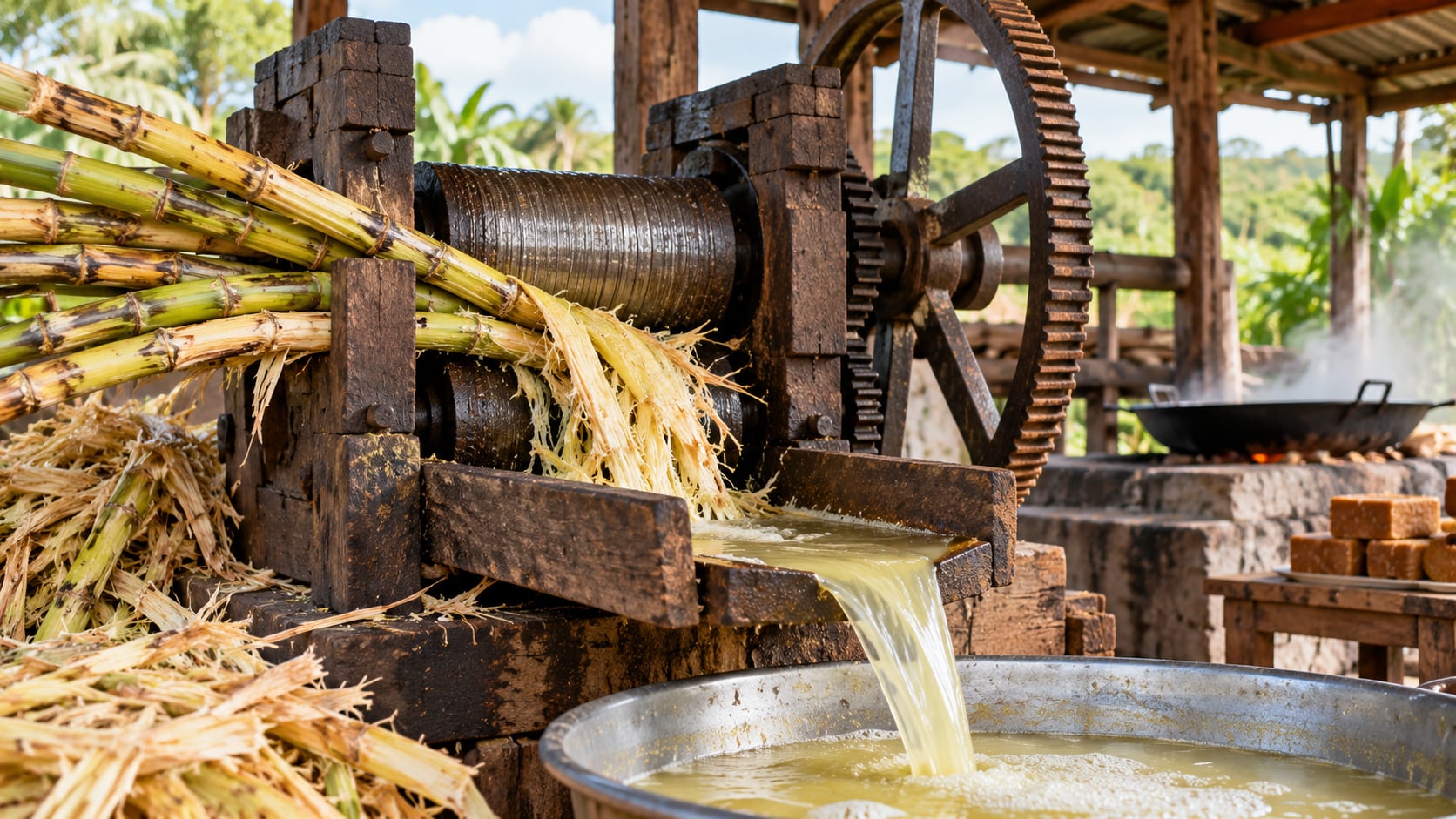 La Ley 555 crea la Ruta del Trapiche como circuito turístico, cultural y gastronómico, con actividades relacionadas con la producción artesanal de caña de azúcar. Visual AI