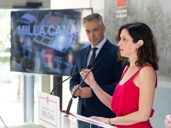 La presidenta de la Comunidad