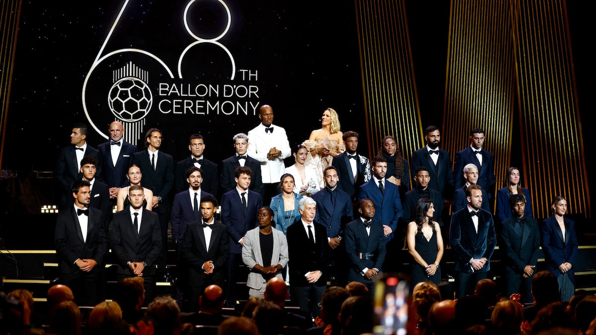 Arrancó la gala del Balón de Oro: Arrancó la gala del Balón de Oro: Rodri es el principal candidato y Lautaro Martínez terminó en el Top 7