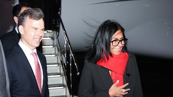 Delcy Rodríguez llegó a Estados Unidos para asistir a la Asamblea General de la ONU y reunirse con Trump