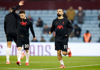 Mohamed Salah también habló después