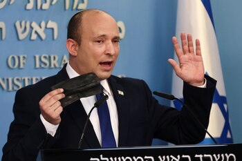 El primer ministro israelí, Naftali