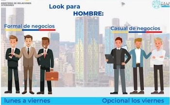 Código de vestimenta para funcionarios