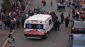 Al lugar arribaron servicios de