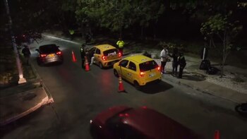 Puntos de control, policías motorizados,