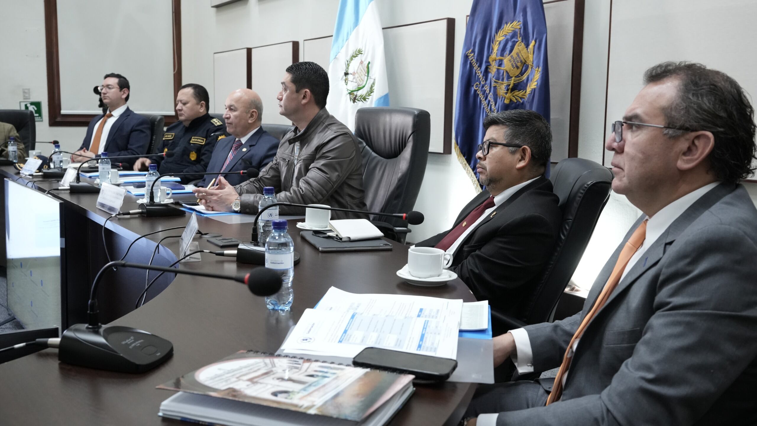 Jorge López Dellachiessa, director del Sistema Penitenciario, confirmó la plena identificación de los reclusos en el país. (Cortesía: Ministerio de Gobernación de Guatemala